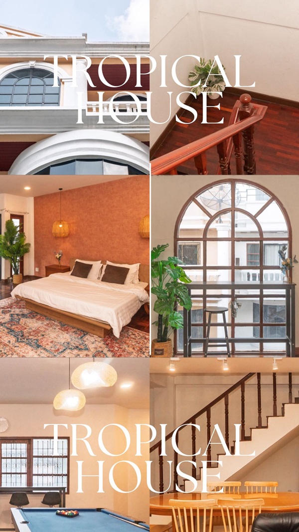 Tropical House - ปล่อยเช่าบ้านใจกลางทองหล่อ ซอย 25 ทาวน์โฮมหรู 5 ชั้น ทำเลเยี่ยม พร้อมดาดฟ้าส่วนตัว โทร 092-6397963